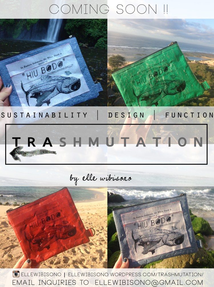 Trashmutation- Coming Soon! (Bring it to the beach and protect your valuables- the pouch is weather proof!) 
